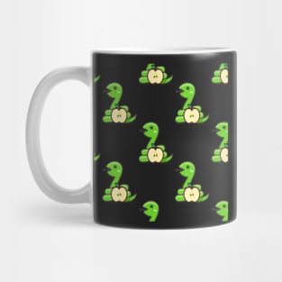 Apple and Snake pattern 2 Mug